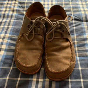 OLUKAI Men's Ohana Lace-up Nubuck Moc Toe Shoe